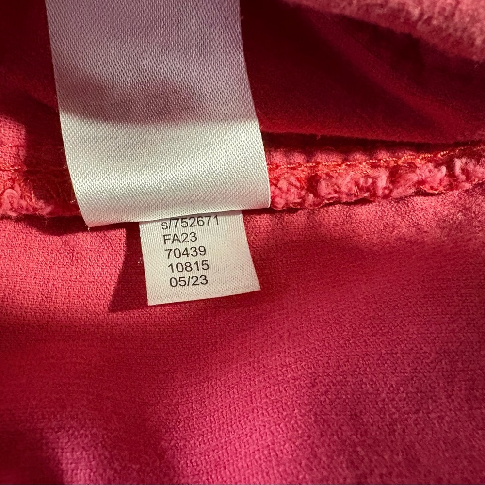 LOFT Palmer wide leg, bright pink, corduroy, sz 14 pant - Picture 4 of 13